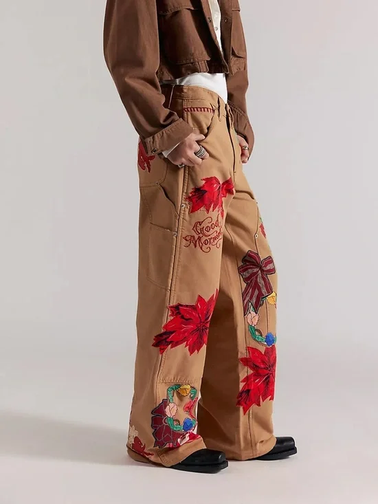 NWOT Free People We The Free Bright Time Craft Pants Size 14 - Picture 3 of 16